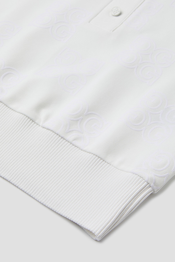 지포어-WOMEN APPAREL-FLOCKING PRINTED T-SHRIT(WOMEN)