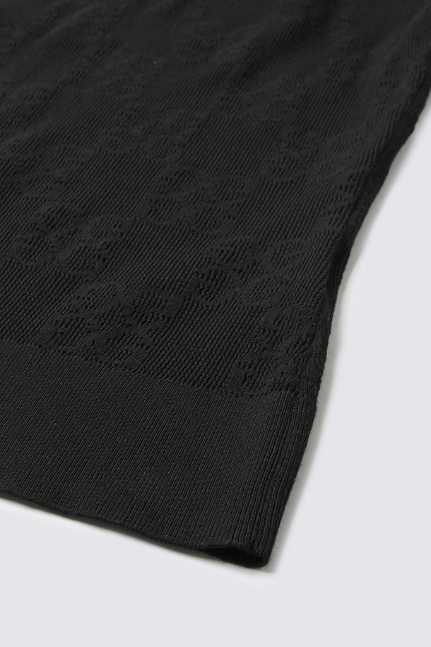 지포어-WOMEN APPAREL-POINTELLE POLO SWEATER(WOMEN)