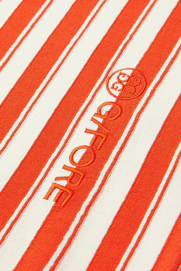 지포어-WOMEN APPAREL-STRIPE SHORT SLEEVE SWEATER(WOMEN)