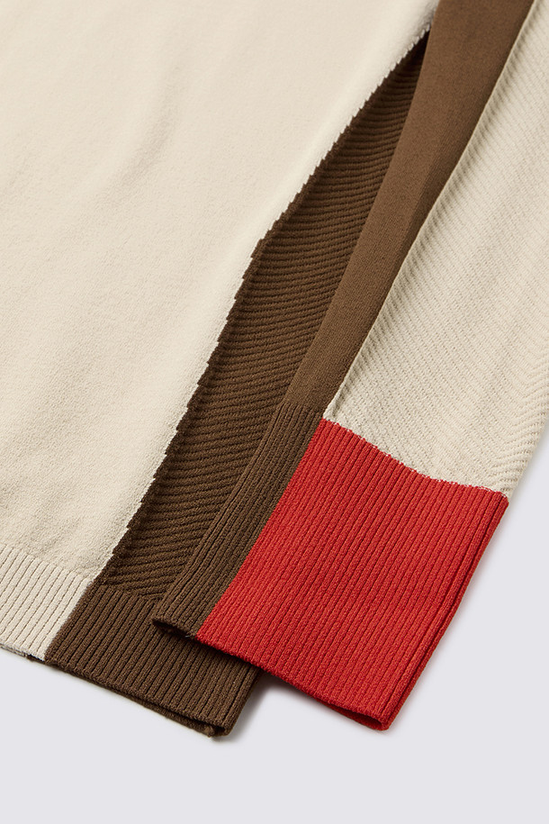 지포어-WOMEN APPAREL-LONG SLEEVE RIBBED SWEATER(WOMEN)
