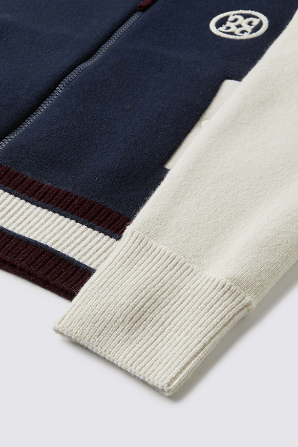 지포어-WOMEN APPAREL-VARSITY FULL ZIP SWEATER(WOMEN)