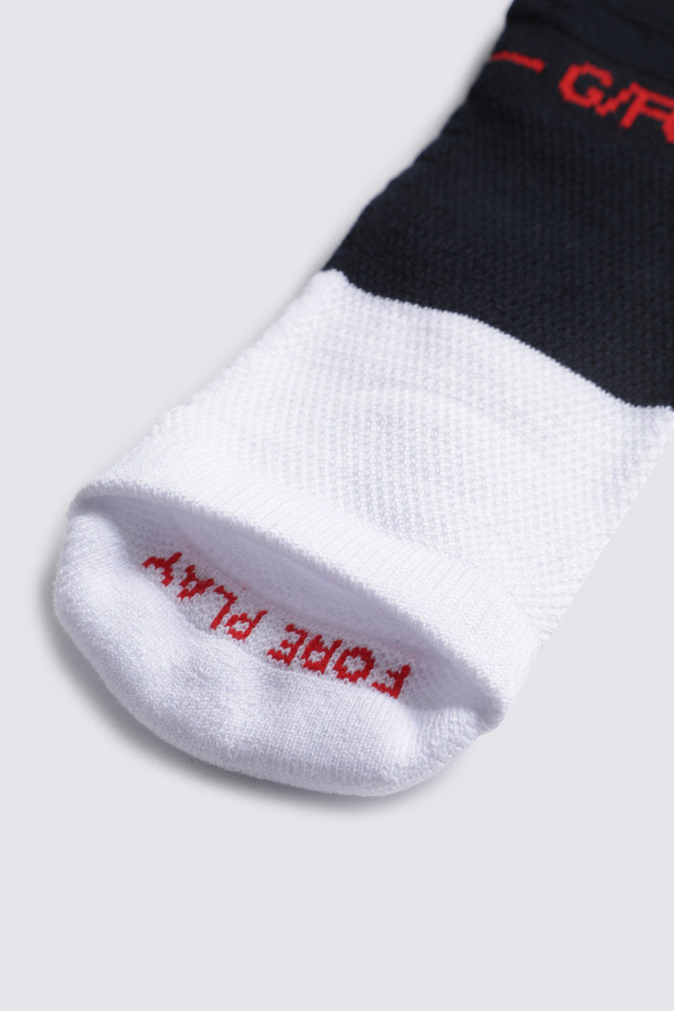 지포어-MEN ACCESSORIES-TWO TONE ANKLE SOCK(MEN)