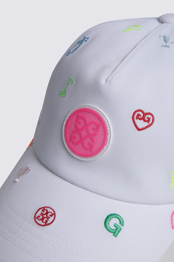 지포어-WOMEN ACCESSORIES-EMBROIDERED ICON SNAPBACK HAT(WOMEN)
