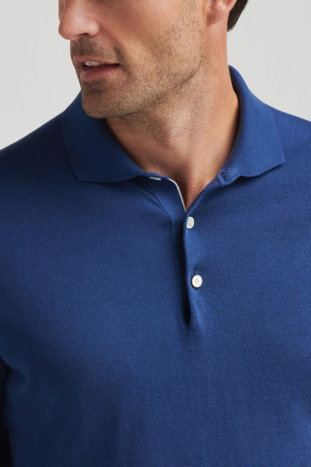 PETER MILLAR - 스웨터 - MARINER SEA ISLAND COTTON SWEATER POLO