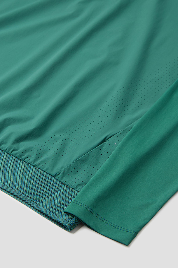 지포어-MEN APPAREL-WOVEN COOL-SLEEVES POLO(MEN)