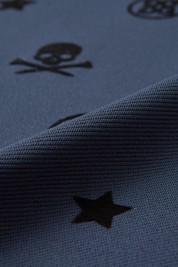 지포어-MEN APPAREL-FLOCKING PRINTED POLO(MEN)