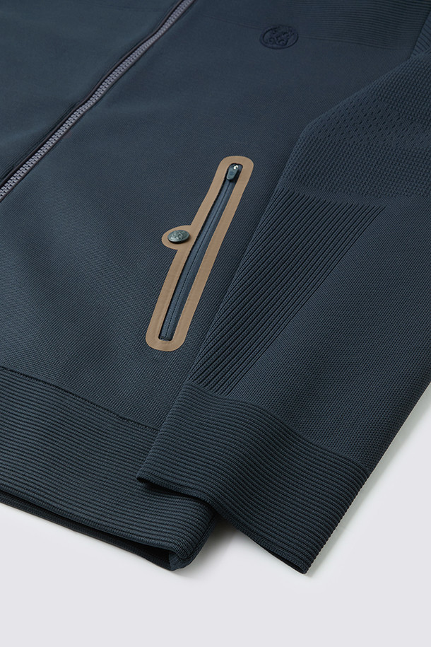 지포어-MEN APPAREL-FULL ZIP KNIT HOODIE (MEN)