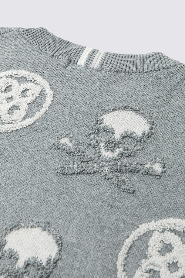 지포어-MEN APPAREL-JACQUARD CREWNECK SWEATER(MEN)