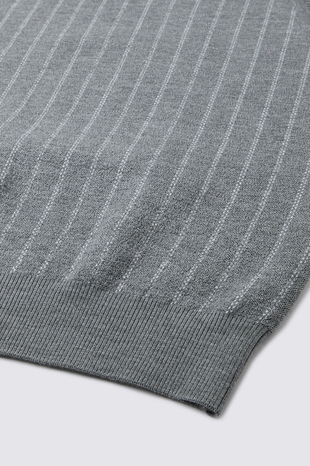 지포어-MEN APPAREL-STRIPE KNIT VEST(MEN)