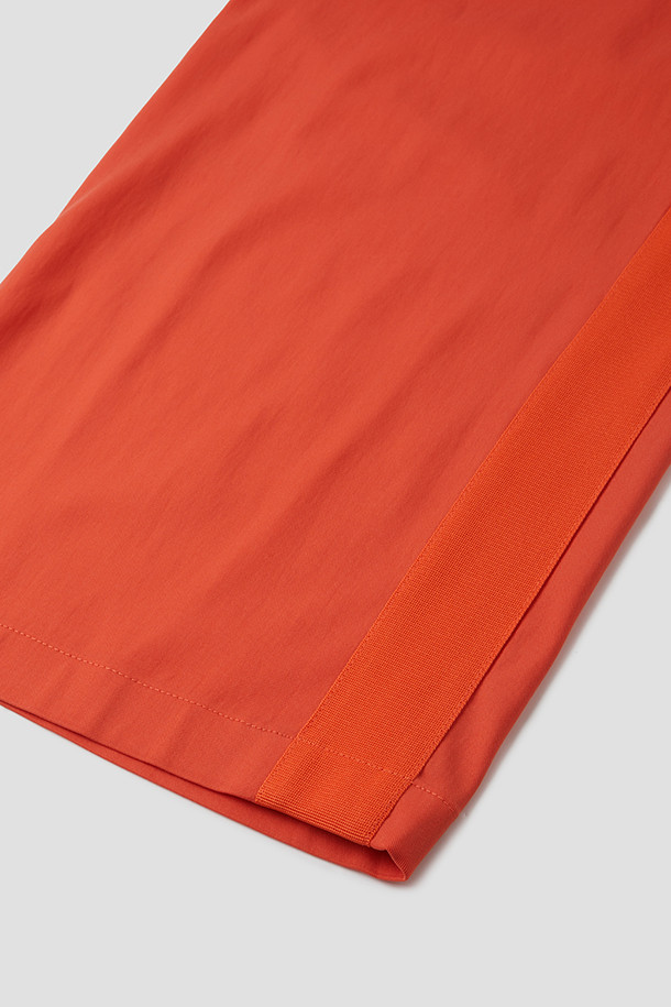 지포어-WOMEN APPAREL-SIDE LOGO SATIN PANT(WOMEN)