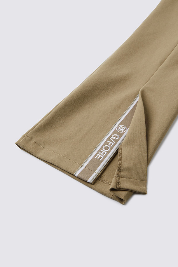 지포어-WOMEN APPAREL-SIDE LOGO SEMI BOOTCUT PANT(WOMEN)