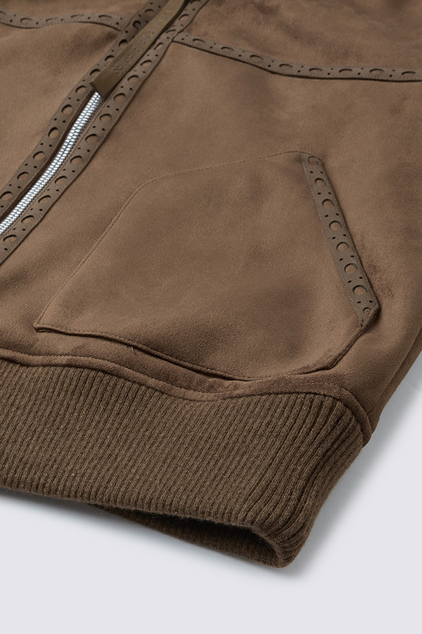 지포어-WOMEN APPAREL-SUEDE HYBRID JACKET (WOMEN)