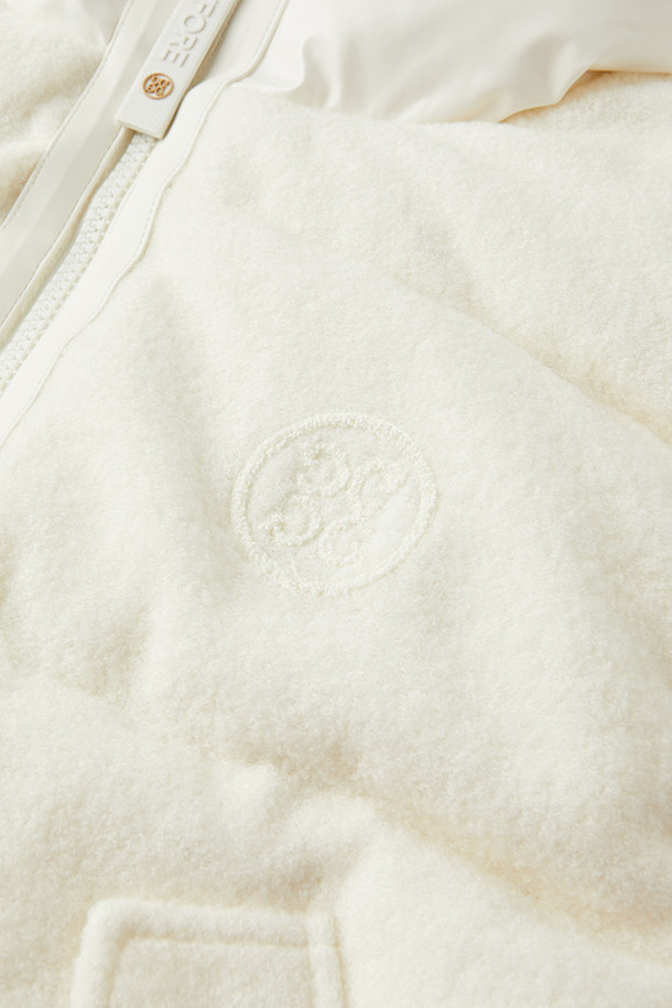 지포어-WOMEN APPAREL-BOUCLÉ DOWN VEST(WOMEN)