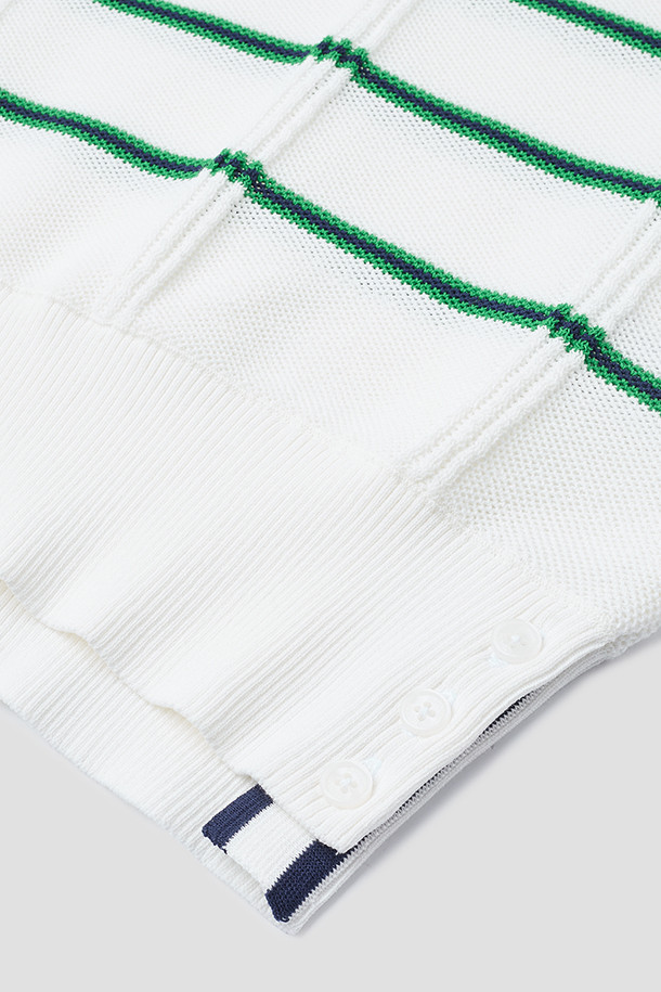 지포어-WOMEN APPAREL-STRIPED CREWNECK VEST(WOMEN)