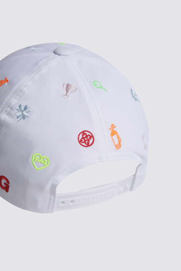 지포어-WOMEN ACCESSORIES-EMBROIDERED ICON SNAPBACK HAT(WOMEN)