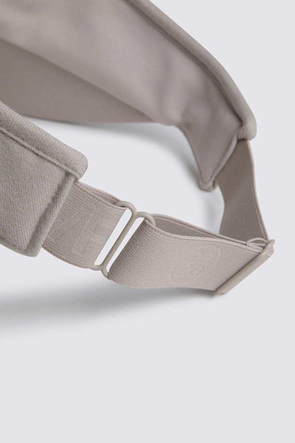 지포어-WOMEN ACCESSORIES-LINE LOGO VISOR(WOMEN)