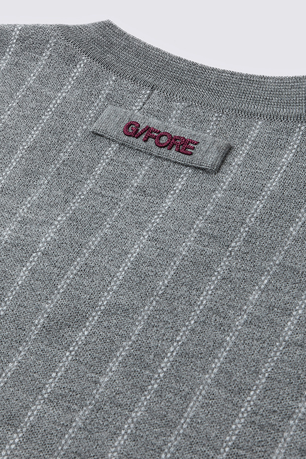 지포어-MEN APPAREL-STRIPE KNIT VEST(MEN)