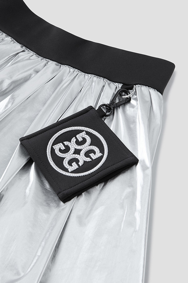 지포어-WOMEN APPAREL-BAND PLEATED SKIRT(WOMEN)