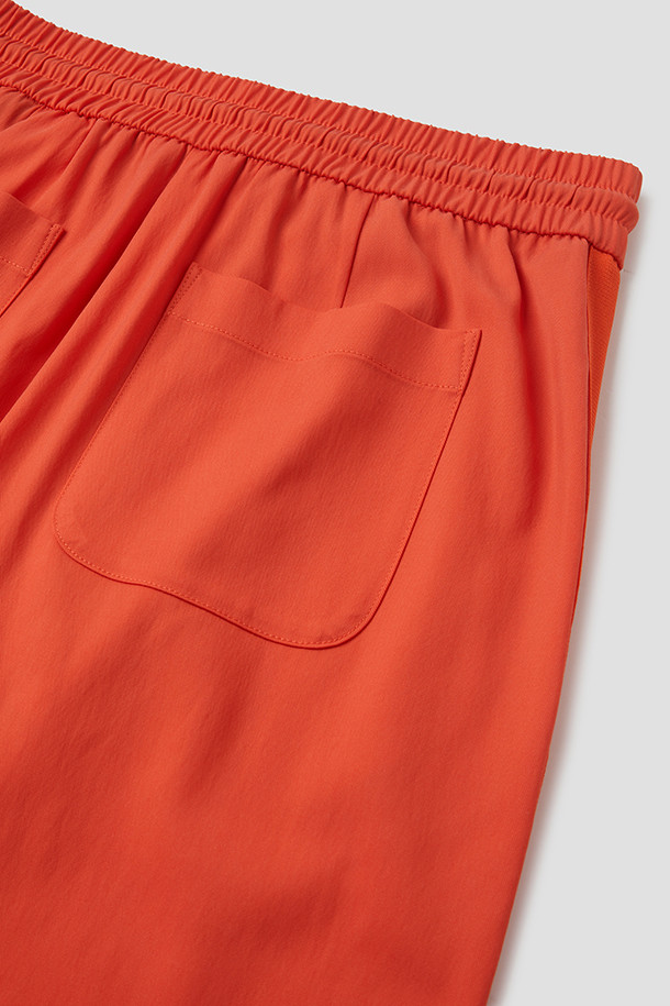 지포어-WOMEN APPAREL-SIDE LOGO SATIN PANT(WOMEN)