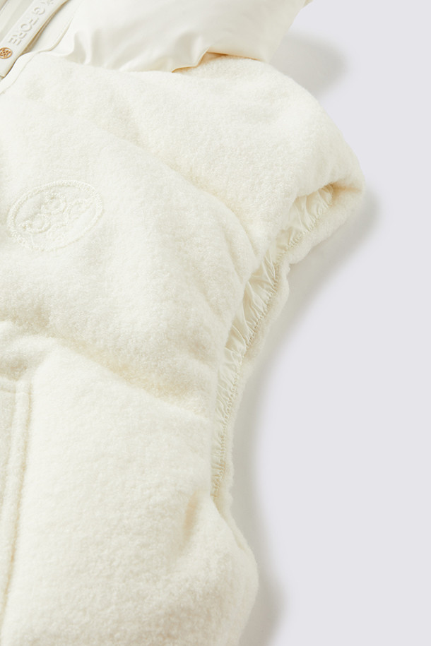 지포어-WOMEN APPAREL-BOUCLÉ DOWN VEST(WOMEN)