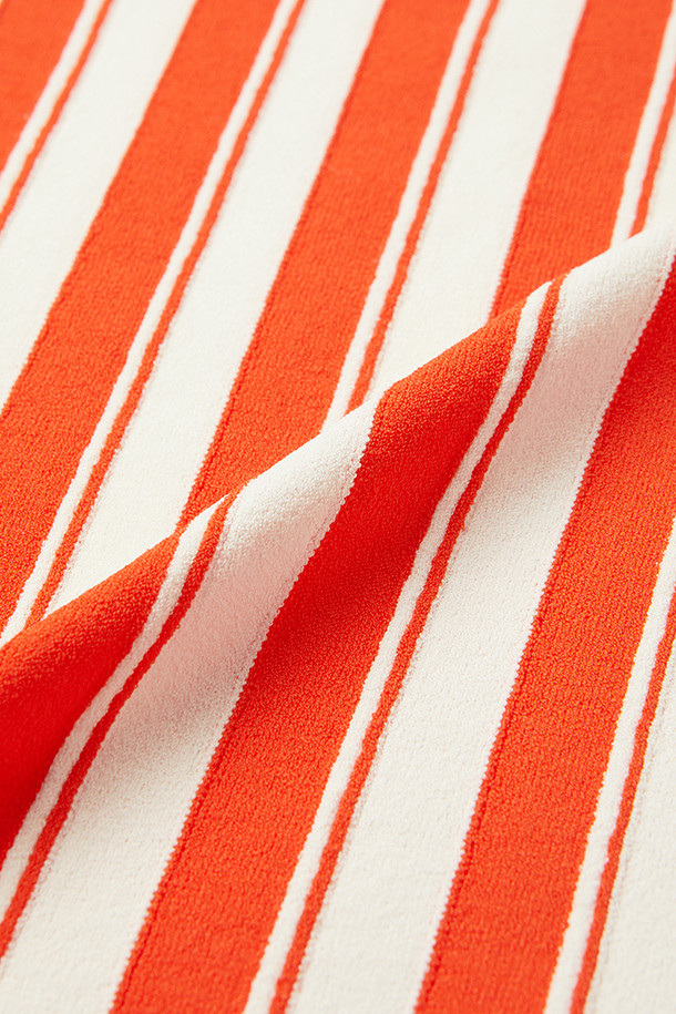 지포어-WOMEN APPAREL-STRIPE SHORT SLEEVE SWEATER(WOMEN)