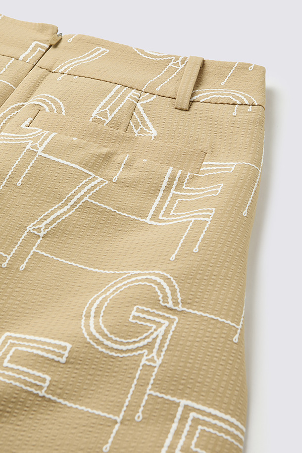 지포어-WOMEN APPAREL-PATTERNED SEERSUCKER SKIRT(WOMEN)