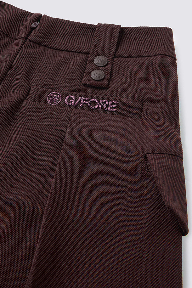 지포어-WOMEN APPAREL-TWILL A-LINE SKIRT(WOMEN)