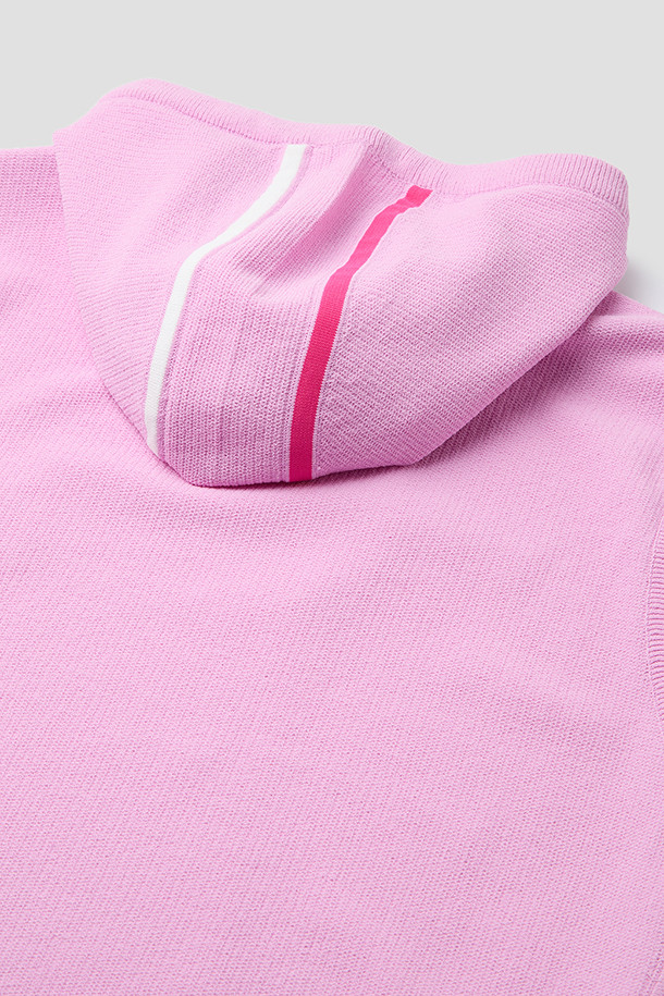 지포어-WOMEN APPAREL-COOL-SLEEVES KNIT HOODIE(WOMEN)