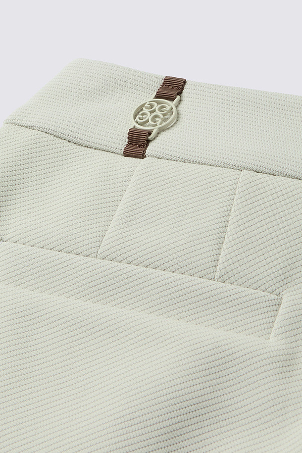 지포어-WOMEN APPAREL-LEATHER PATCH SKIRT (WOMEN)