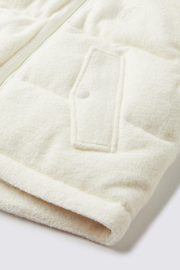 지포어-WOMEN APPAREL-BOUCLÉ DOWN VEST(WOMEN)
