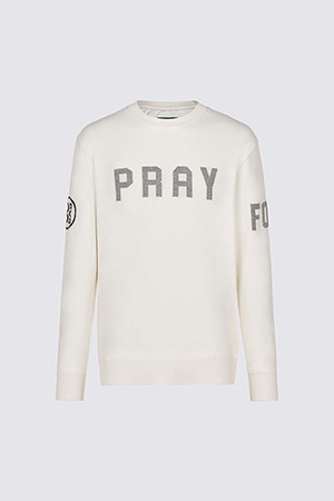 COLOUR WINDPROOF SWEATER (MEN)_IVORY-a