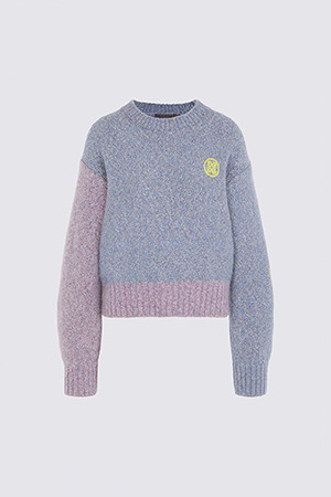 monzee x G/FORE GRADIENT PULLOVER(WOMEN)_PURPLE-a