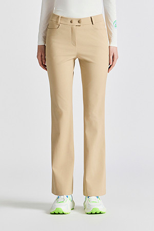 BOOTSCUT PANTS(WOMEN)_BEIGE-a