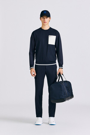 TECH WOOL PULLOVER (MEN)_NAVY-a