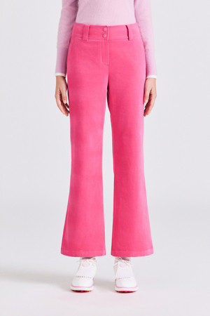 CORDUROY BOOTCUT PANT (WOMEN)_PINK-a