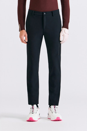 BONDED PANTS(MEN)_BLACK-a