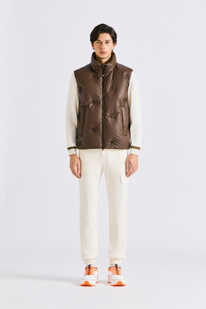 DOWN VEST(MEN)_BROWN-a