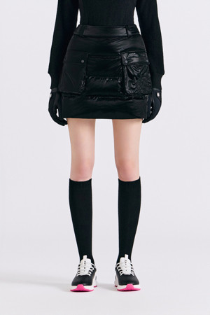 DOWN SKIRT (WOMEN) _BLACK-a
