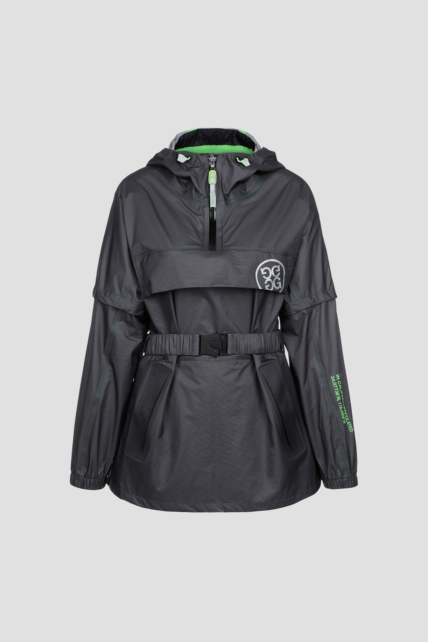 ☆新作☆G/FOREジーフォアレディースANORAK RAINBREAKER　L GNUAM25306GYX_LZ1.jpg