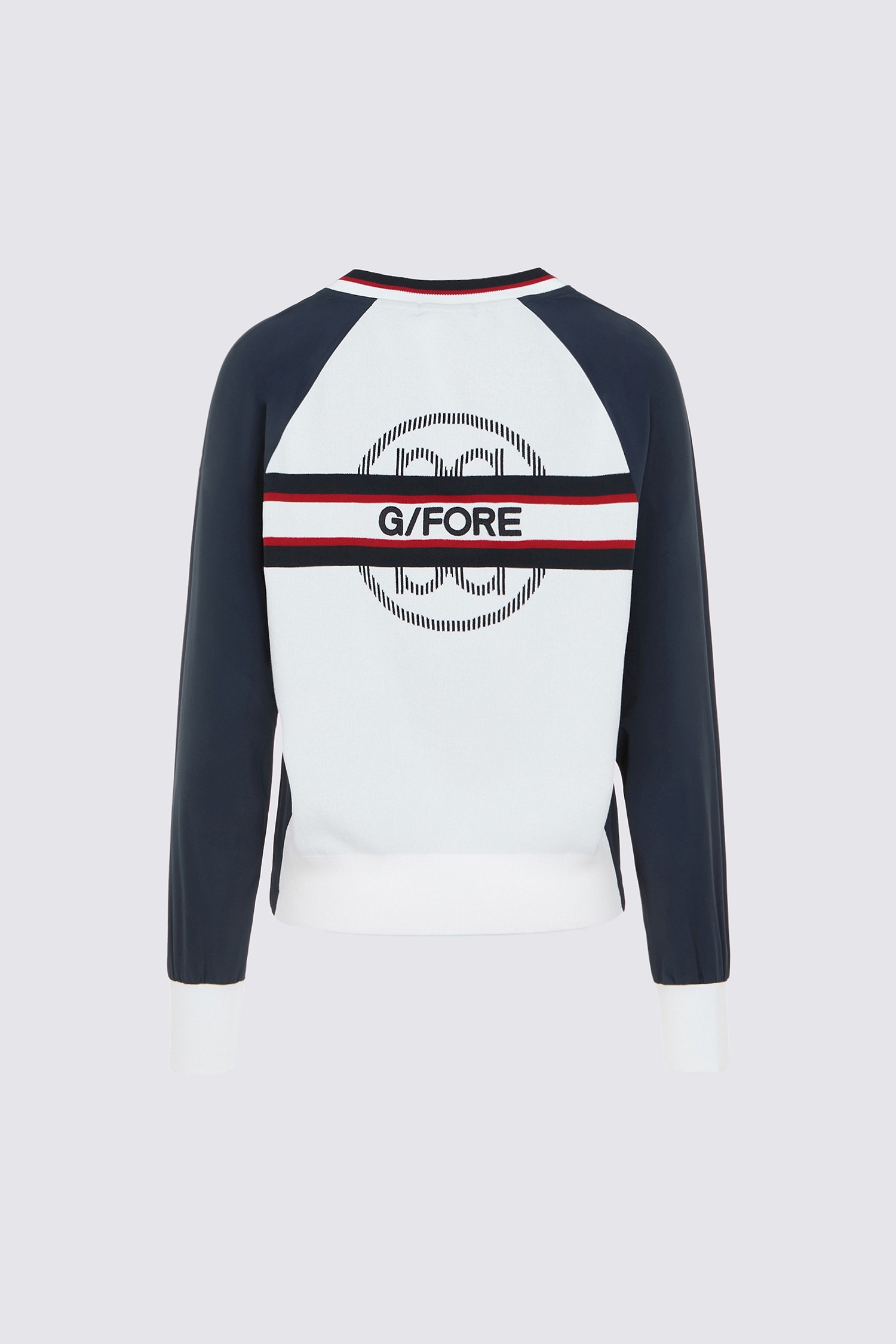 V NECK HYBRID PULLOVER (WOMEN)_G/FORE