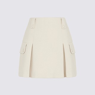 WOOL PLEATED SKORT(WOMEN)-a
