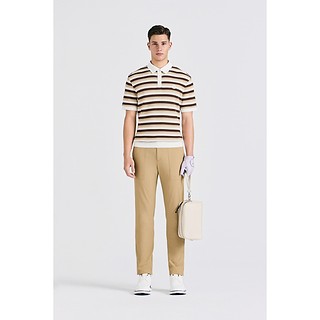 CROCHET STRIPED POLO(MEN)-a