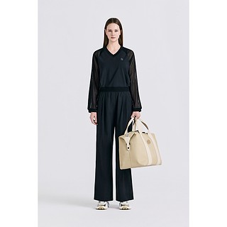 MESH LAYERED T-SHIRT(WOMEN)-a