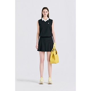 MESH SLEEVELESS POLO(WOMEN)-a