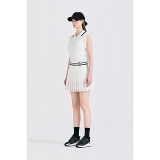 MESH SLEEVELESS POLO(WOMEN)-a