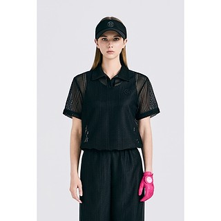 LACE SET-UP POLO(WOMEN)-a