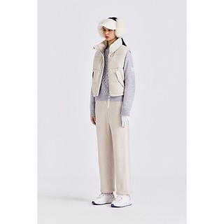 BOUCLÉ DOWN VEST(WOMEN) -a