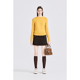 CASHMERE ROUND PULLOVER (WOMEN)-a