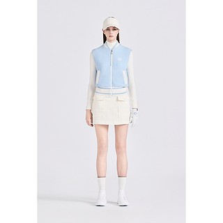 CASHMERE FULL ZIP VEST(WOMEN) -a