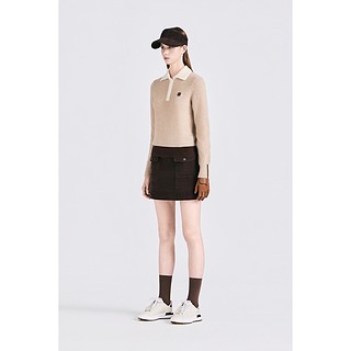 CASHMERE POLO SWEATER(WOMEN)					 					 					-a